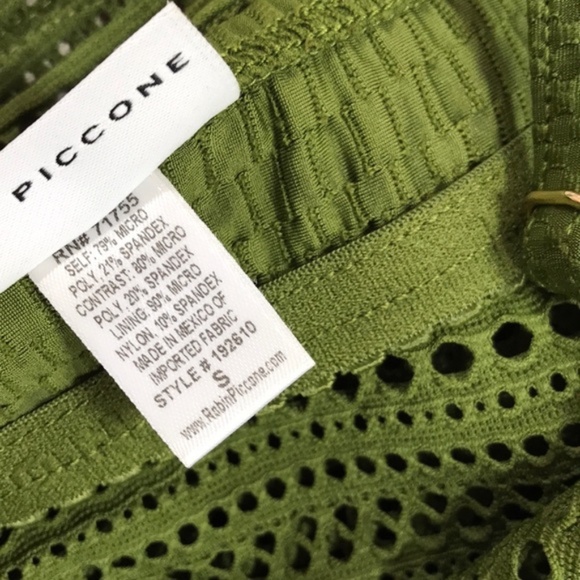 Robin Piccone Perla Crochet Lace Tankini Top - Picture 6 of 6